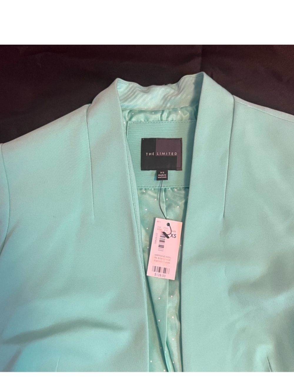 The Limited Mint Green Open-Front Blazer - Picture 4 of 4